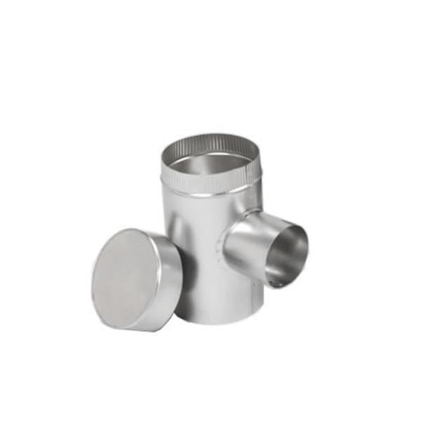 Ricki'S Rugs Wichita Sheet Metal Supply Inc 5.5 Inch Selkirk Flexi-liner Wye With 3 Inch Leg Aluminum RI2211564 - main